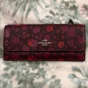 Coach Floral Wallet